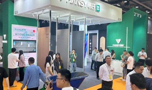  Looking at the exhibition, Hans foresees the new trend | Hans board appears in the 13th Guangzhou Custom Home Furnishing Exhibition