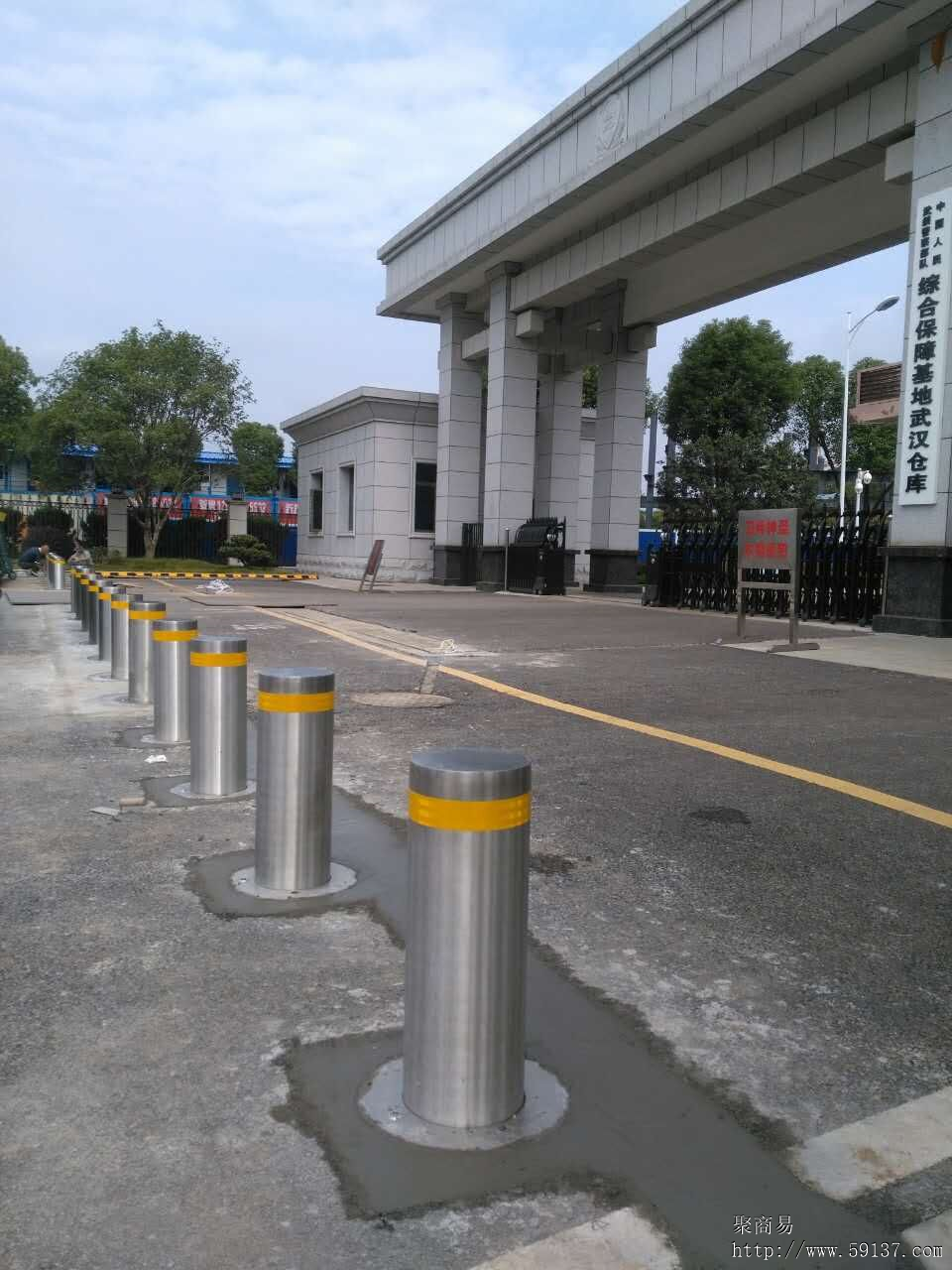 湖北路桩厂家湖北升降柱防撞升降柱安全防撞路桩湖北路桩