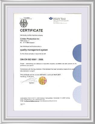 德国DIN标准及ISO9001标准认证