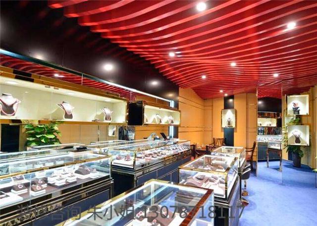 2017珠宝店装修攻略昆明珠宝店装修设计昆明站翡翠店装修