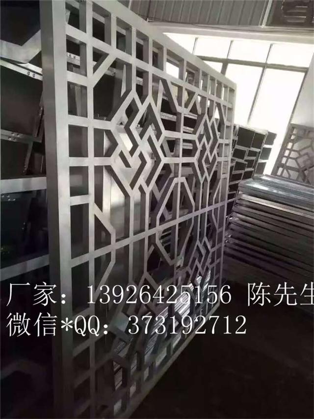 铝方管窗花格栅 隔断艺术格栅 防护隔断装饰建材