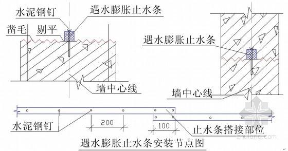 遇水膨胀止水条产品简介及使用说明