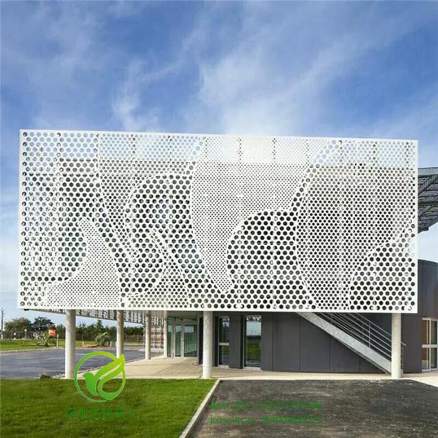 雕花门头铝板 招牌镂空铝板 室内隔断屏风室外幕墙造型雕刻铝单板