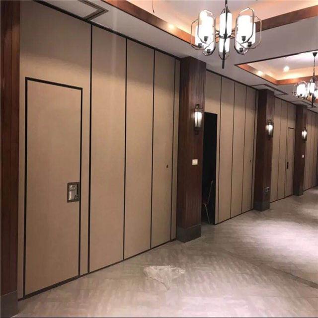 厂家定制会议室折叠门酒店餐厅推拉式活动隔断屏风移动隔音隔断墙