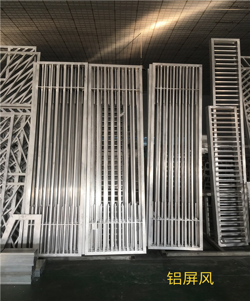 湖南街道改造工程复古铝格栅窗/铝格栅花格
