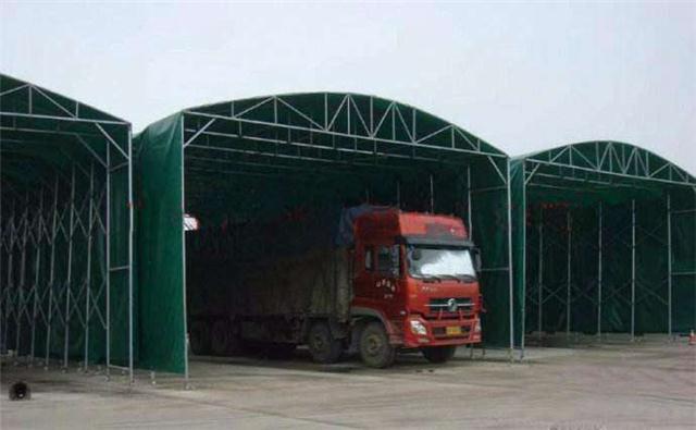 南宁展销帐篷活动伸缩蓬推拉雨棚移动停车棚汽车帆布蓬
