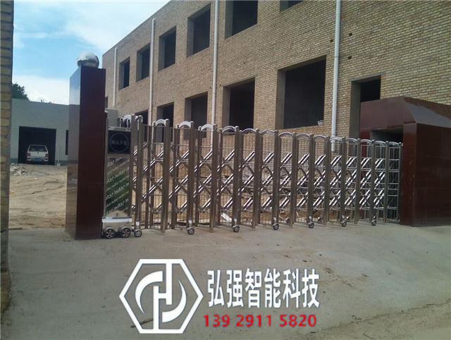 四会小区电动门,大旺电动门厂家,工地伸缩门安装,伸缩门订做