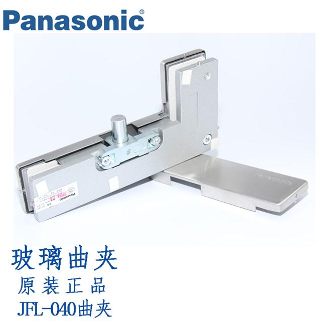 松下304不锈钢15mm玻璃门夹地弹簧门无框玻璃门夹曲夹