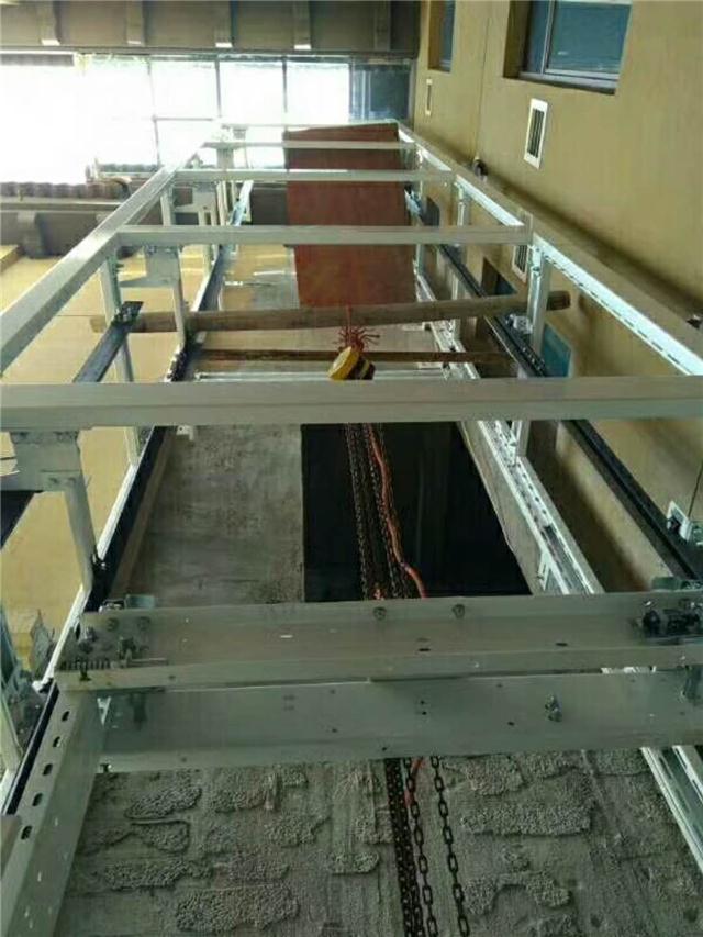 钢结构井架 家用电梯室内钢结构井道 不观光型电梯井道