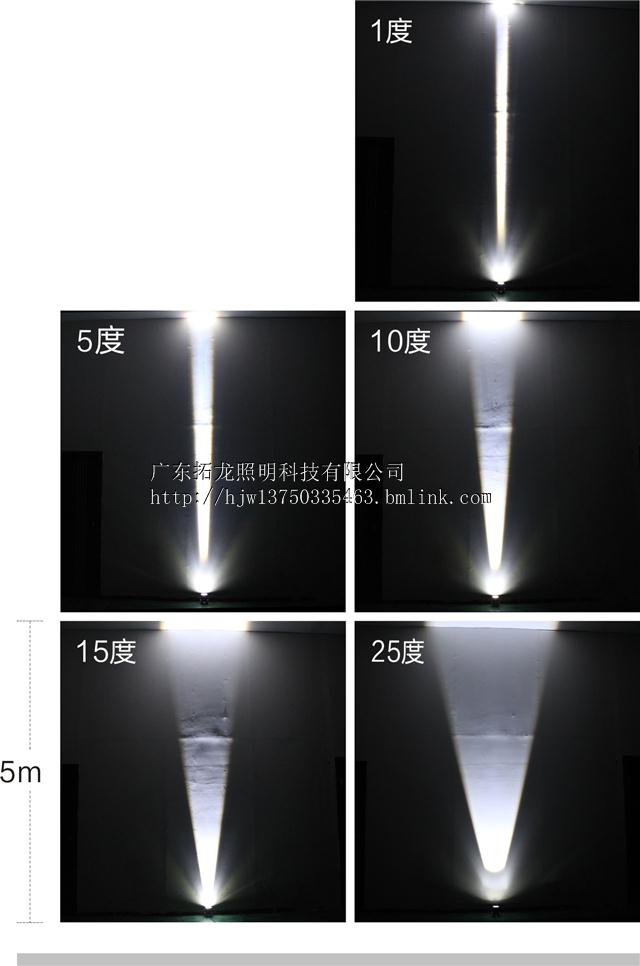 拓龙led投光灯10w聚光灯防水投光灯窄光束射灯楼体一束光投光灯