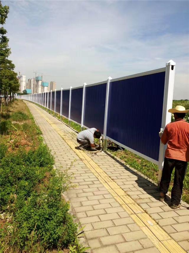 热销现货工地围挡新型铁皮围挡金属围挡市政施工围挡地铁工地施工