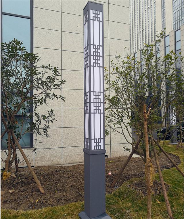 户外3米35镂空led草坪庭院景观灯柱路灯