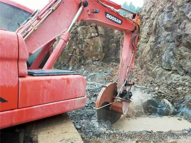 供应挖掘机岩石锯 液压切割机 挖掘机切割机 挖掘机混凝土切割