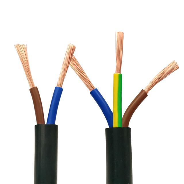 金环宇电缆 国标护套电缆线n-rvv 3x6平方rvv3芯铜芯耐火软电缆