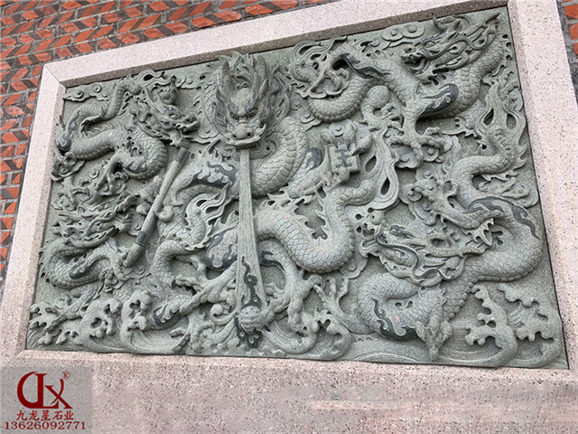 石雕浮雕龙图片大全寺庙雕刻浮雕图案
