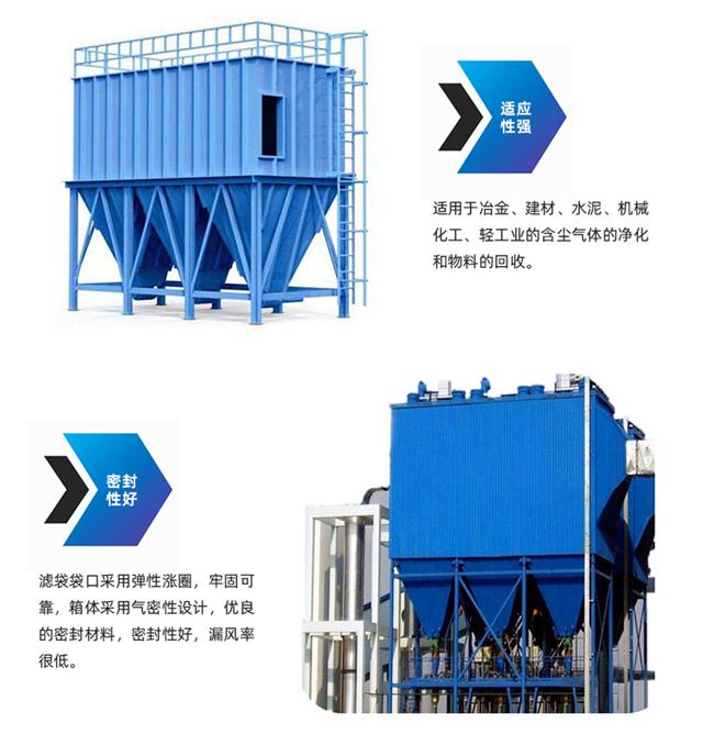 脉冲布袋除尘器石料厂除尘器垃圾焚烧炉用布袋式除尘器