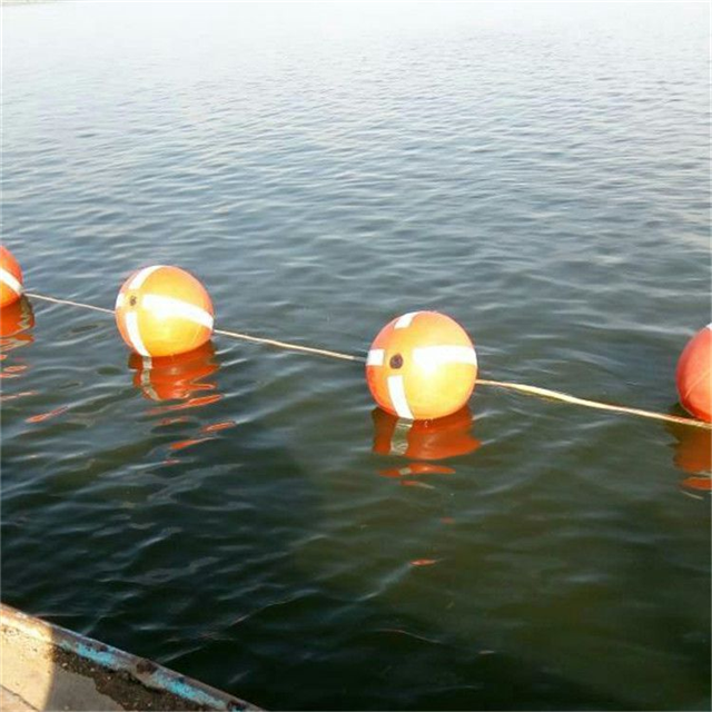 厂家自产自销聚乙烯浮球海洋警示浮球水上浮球