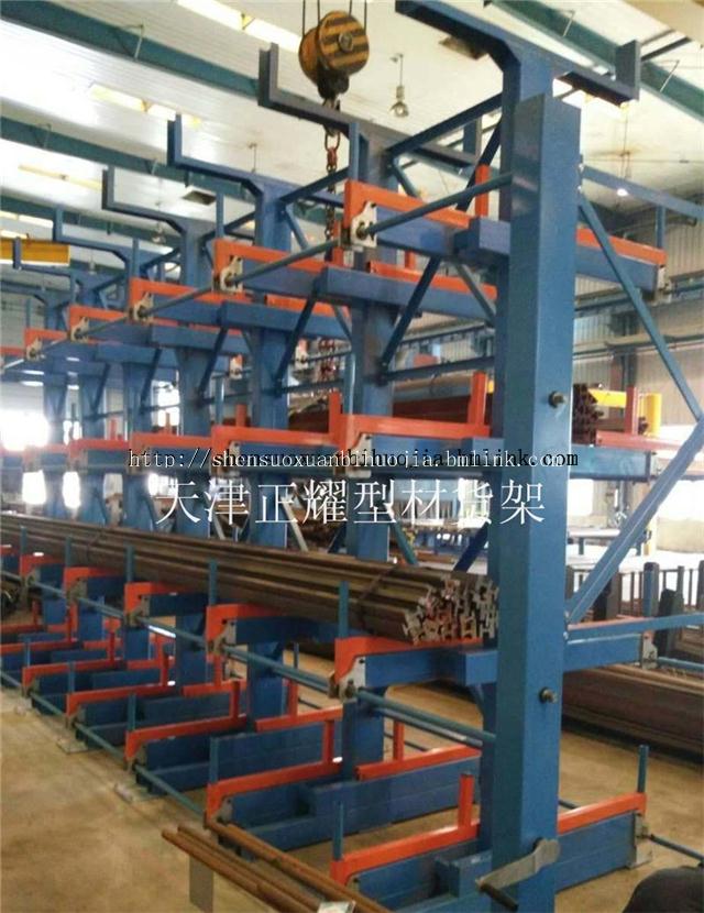 广东钢材货架分类存放管材 圆钢 槽钢 角钢 行车存放方便厂家直销
