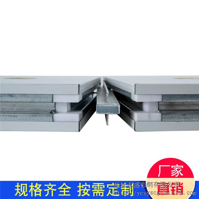 厂家直销定制 双面彩钢岩棉手工净化板 净化室手工净化板