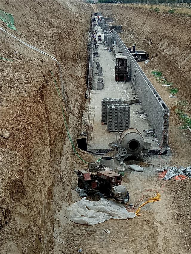 混凝土模块式雨水方沟模块式雨水方涵