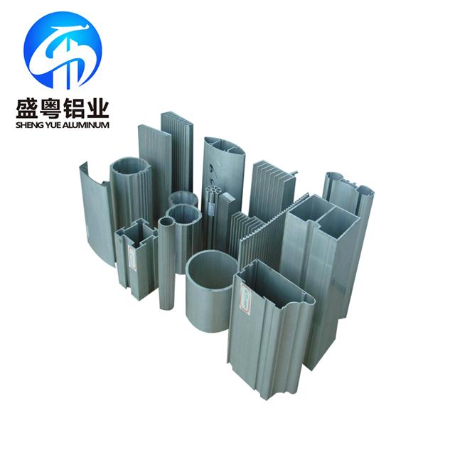 佛山厂家现货供应 不同规格异型铝管氧化着色喷涂电泳一体制