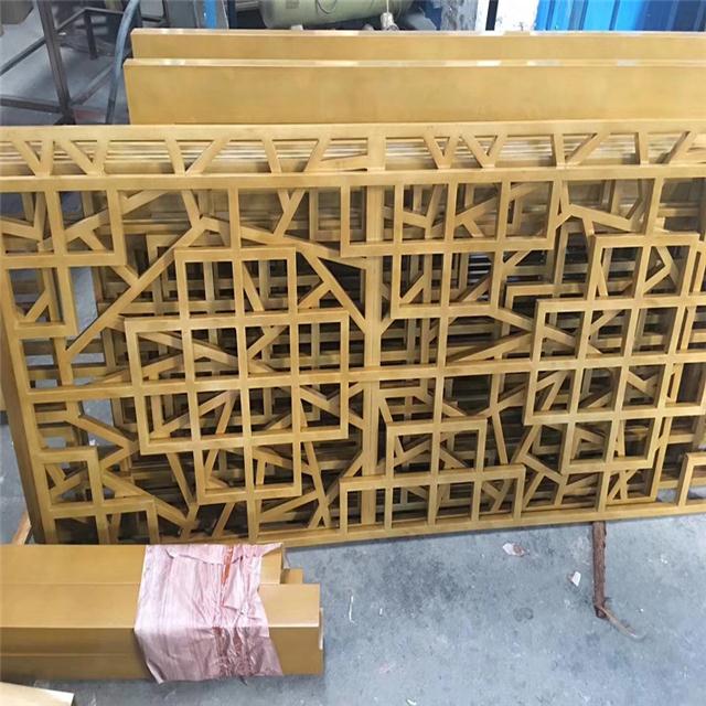 铝合金格栅 铝花格廊架专业厂家设计制作