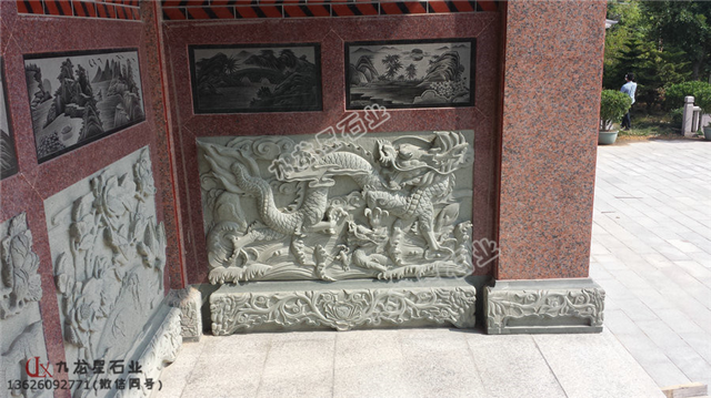 寺庙浮雕壁画价格 常见的石材浮雕图片 