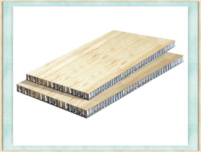 竹皮铝蜂窝板厂家精选,竹加铝复合蜂窝板定制