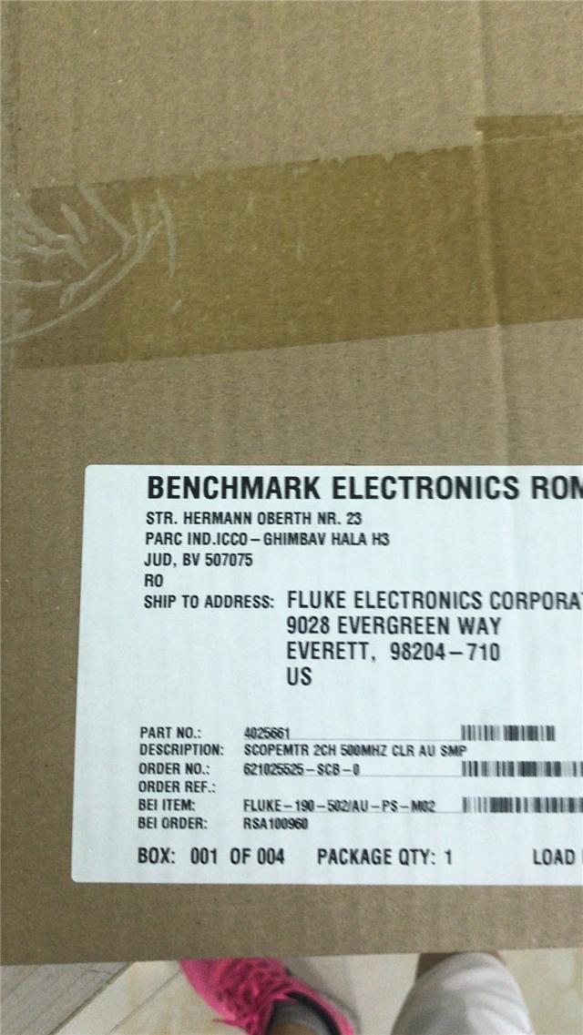 FLUKEʾF190-504/Sr(ji) ɫ500MHz