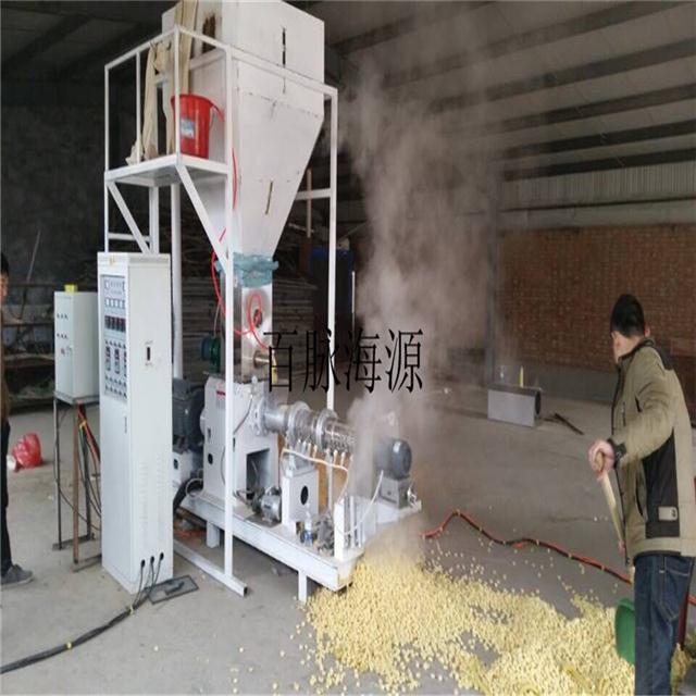 养殖饲料加工设备 膨化玉米大豆生产线