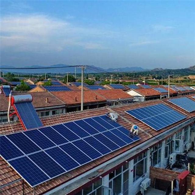 安徽省合肥市 光伏板家用275w发电光伏板 屋顶铺设电池板并网发电