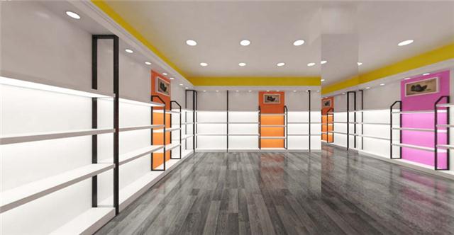 成都鞋店展柜工厂免费设计制作鞋子展示柜台