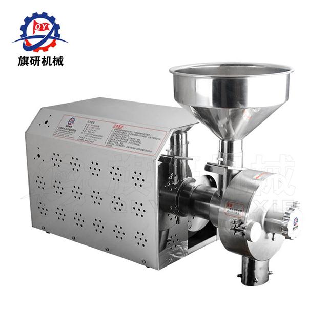 旗研4kw五谷杂粮磨粉机商用大产量磨坊专项使用粉碎机超细中药研磨机
