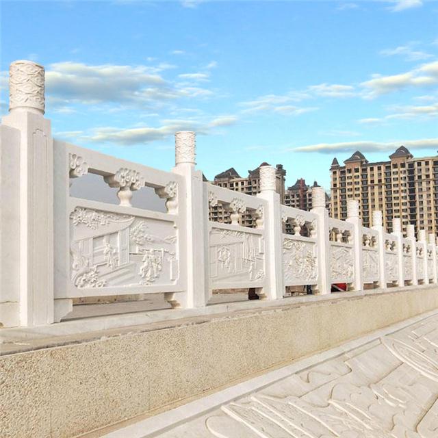 石材栏杆价格-石材护栏成批出售厂家-曲阳县石隆石雕工艺厂