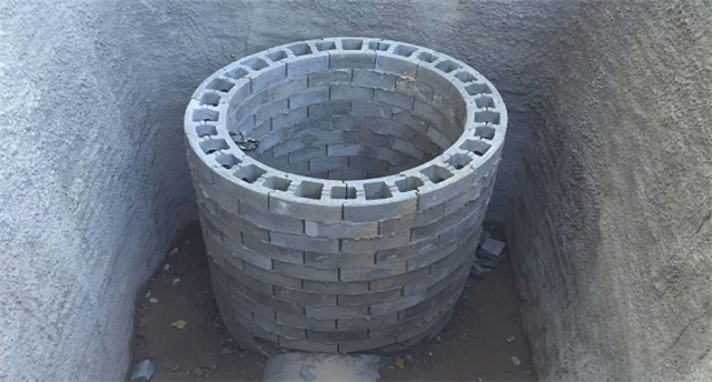 圆形砌井模块混凝土圆形检查井模块砖