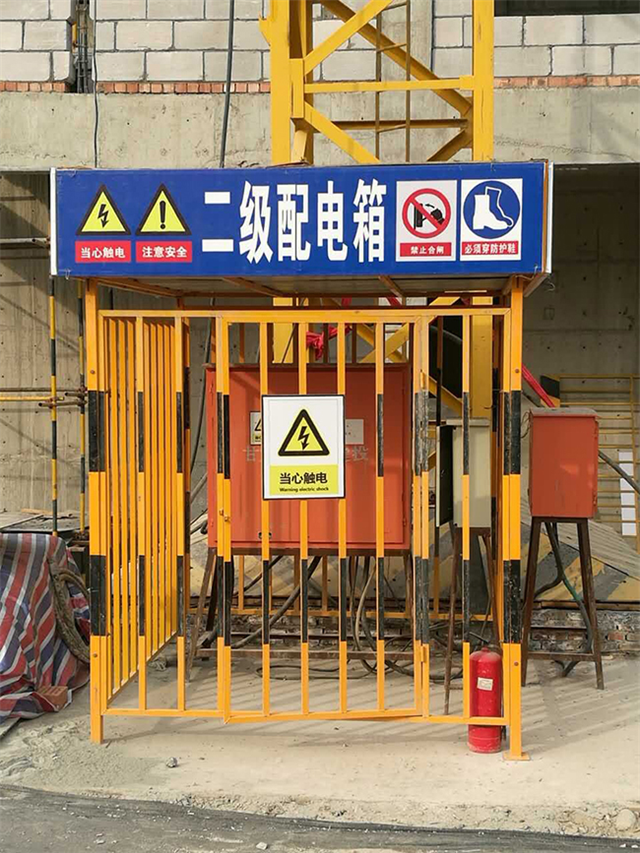 安徽临时工地配电箱子防护棚