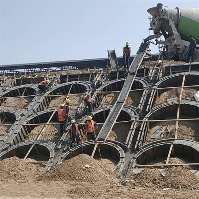 路基护坡模具专用拱形骨架模具现浇钢模具预制塑料模具
