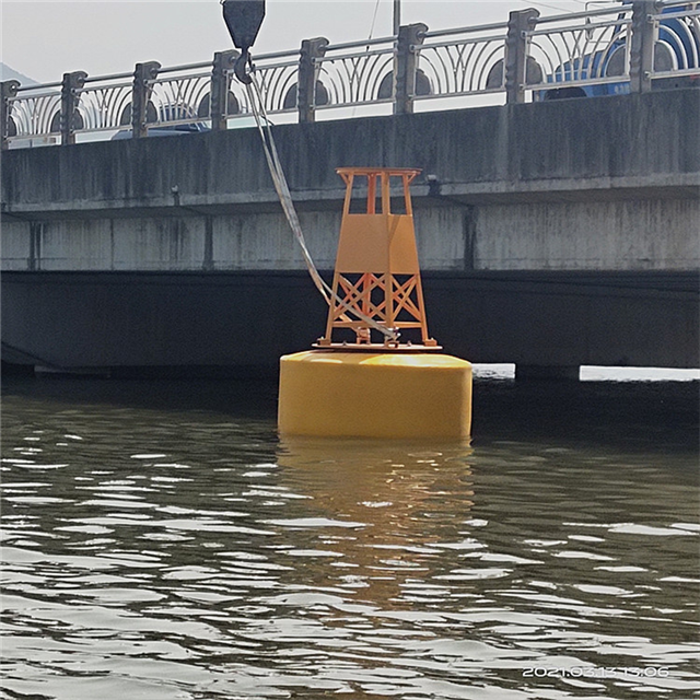 景区夜航水面警示浮标 漂浮水上助航灯浮标