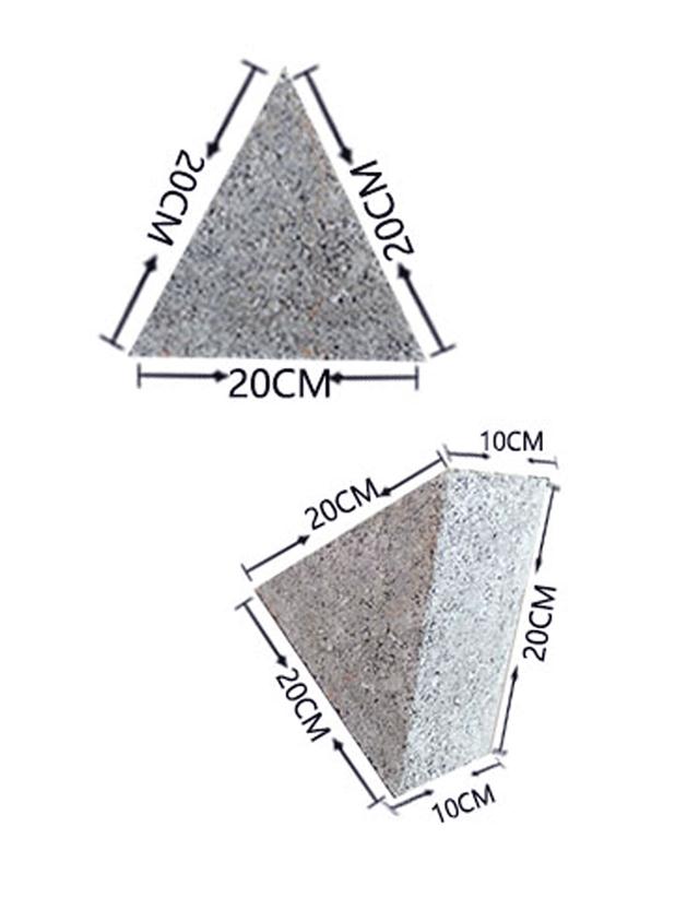 深圳混凝土三角砖,三角块,水泥制品