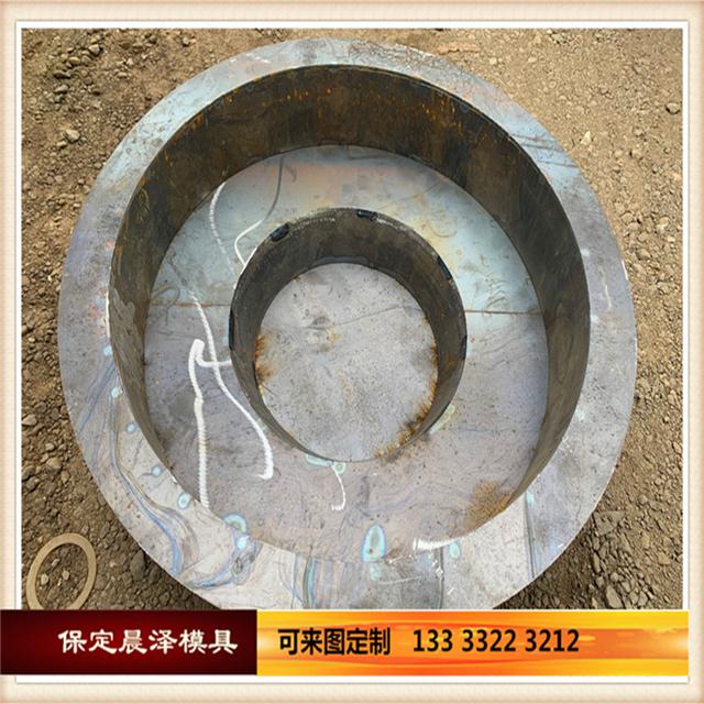 混凝土桩帽圆形桩帽方形桩帽墩帽桩帽模板模具定制
