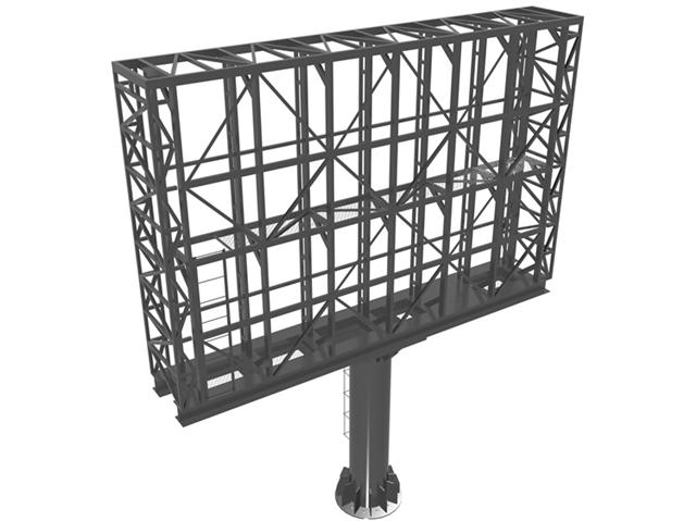 户外led显示屏钢结构施工制作标准