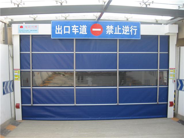 天津 不锈钢透明折叠门 电动高速堆积门