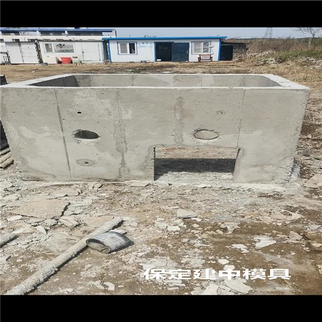 水泥箱变基础模具基础底座钢模具制作图纸建中正面侧面底面