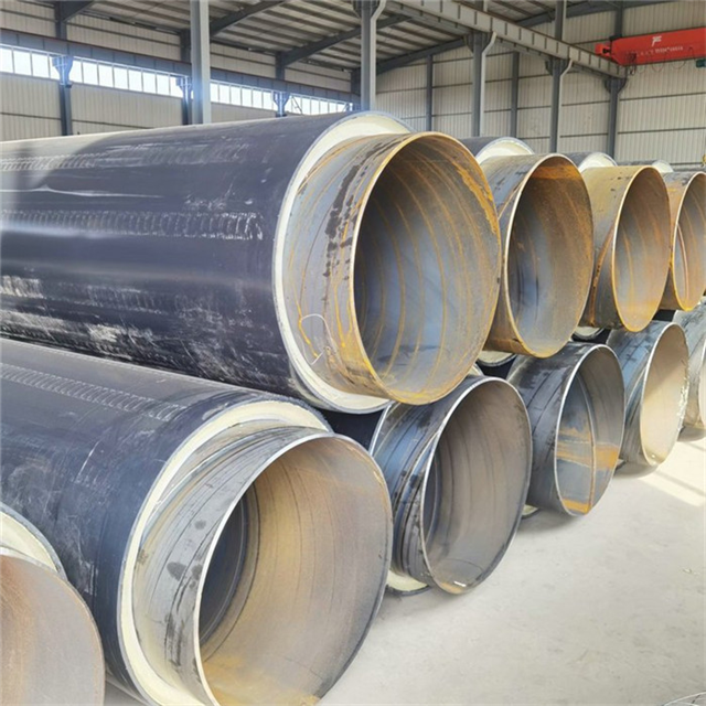 聚氨酯直埋螺旋保温钢管生产价格