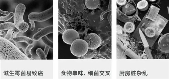 厨房碗柜总“发霉”？美不雅还欠好整理！换万事兴集成灶试试