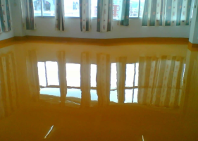  Construction process of epoxy resin floor paint Construction process of epoxy resin floor paint