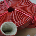 供应红色无碱玻璃纤维耐高温套管
