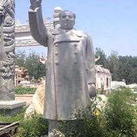 石雕毛主席 名人汉白玉石雕主席雕像 毛主席挥手雕塑