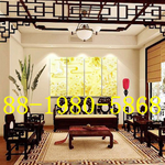 ***定制酒店门头铝合金挂落\寺庙门头改造木纹铝挂落\防古铝挂落