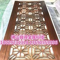 酒店装修玫瑰金不锈钢屏风厂家定制
